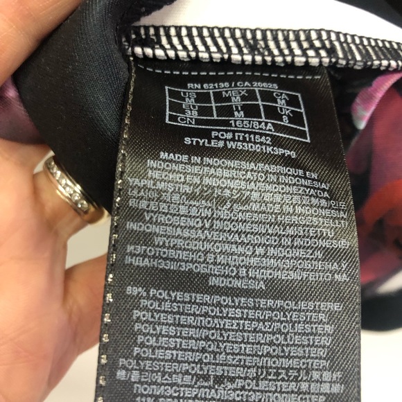 GUESS LOS ANGELES FLORAL PRINT-KNEE LENGH HIGH WAIST SKIRT - Picture 4 of 7